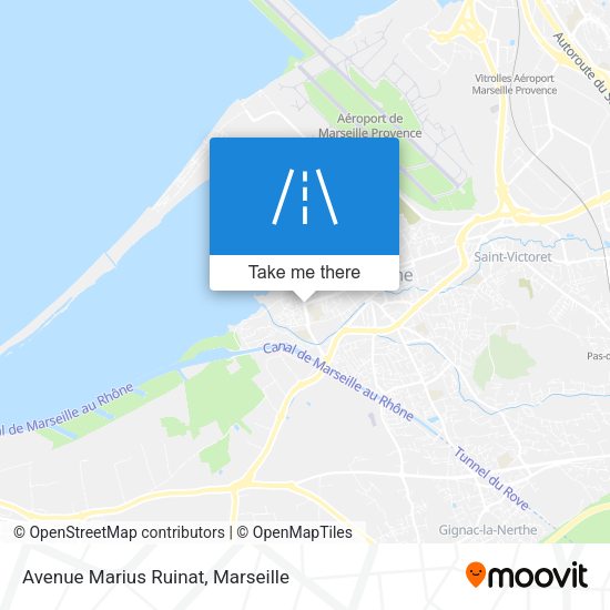 Avenue Marius Ruinat map