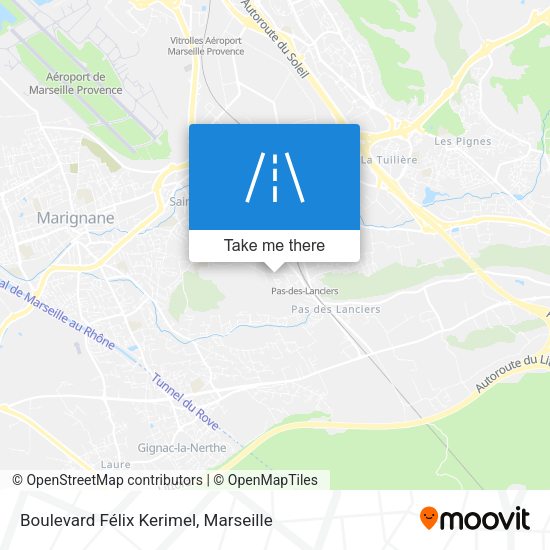 Boulevard Félix Kerimel map