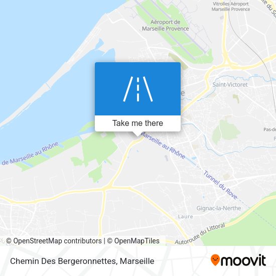Chemin Des Bergeronnettes map
