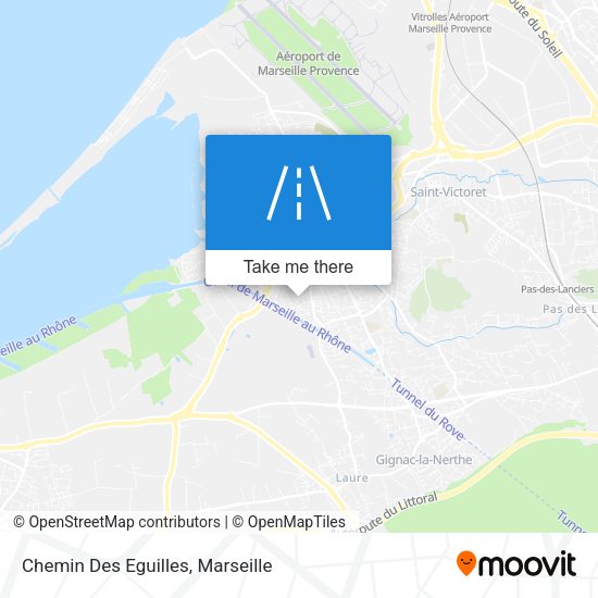 Chemin Des Eguilles map
