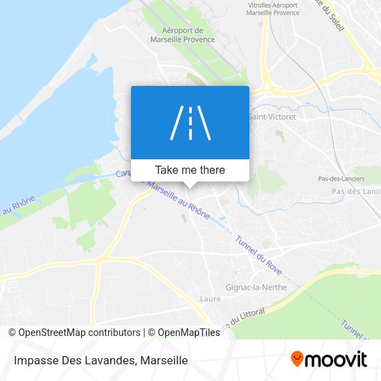 Impasse Des Lavandes map