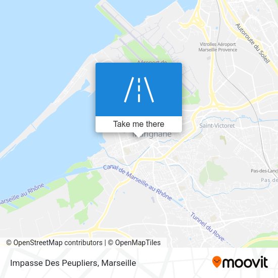 Impasse Des Peupliers map