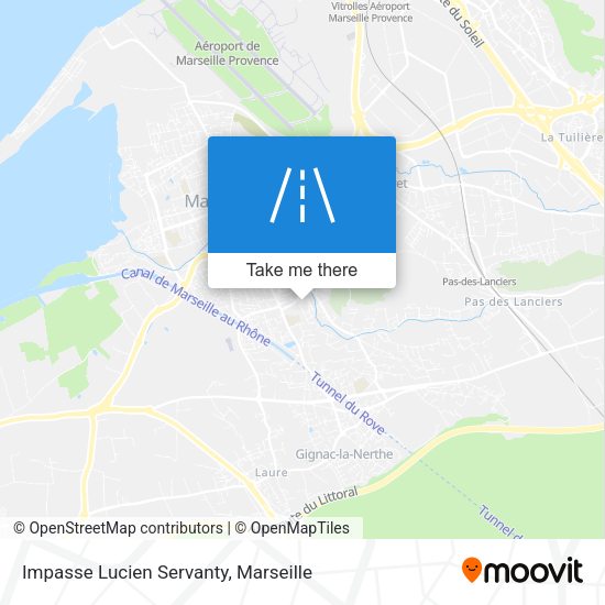 Impasse Lucien Servanty map