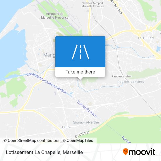 Lotissement La Chapelle map