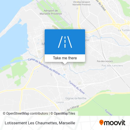 Lotissement Les Chaumettes map