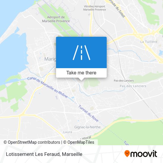 Lotissement Les Feraud map