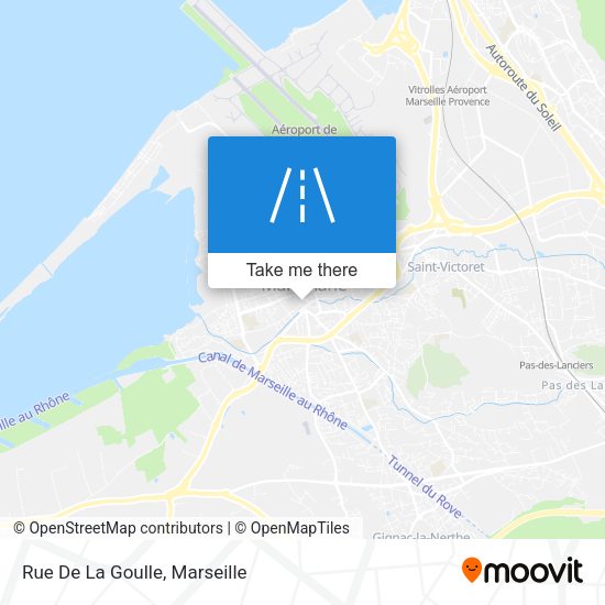 Rue De La Goulle map
