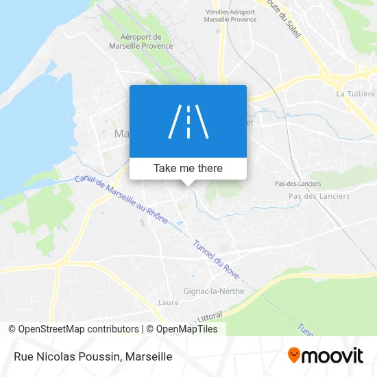 Rue Nicolas Poussin map