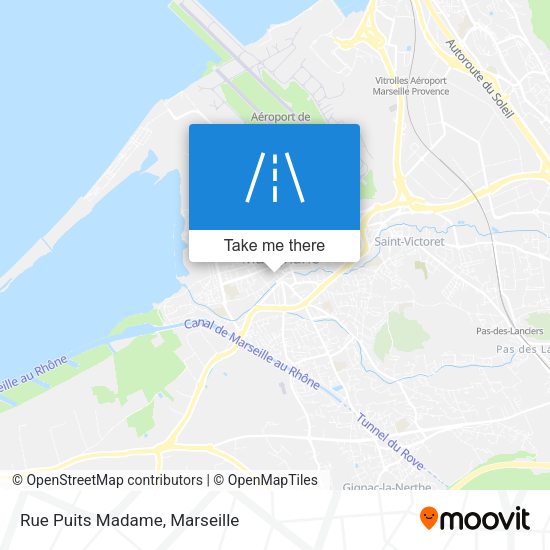 Rue Puits Madame map