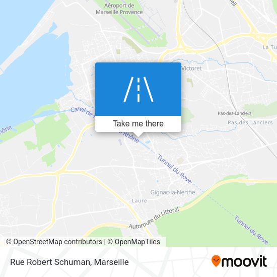 Rue Robert Schuman map