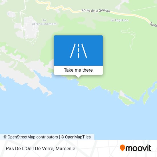 Pas De L'Oeil De Verre map