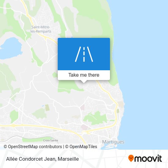 Allée Condorcet Jean map
