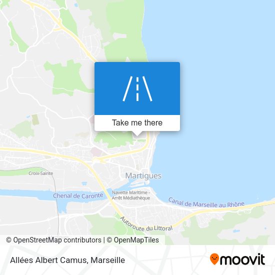 Allées Albert Camus map