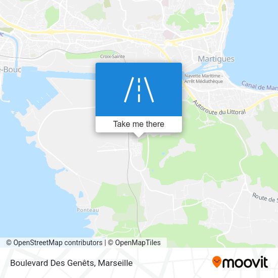Boulevard Des Genêts map