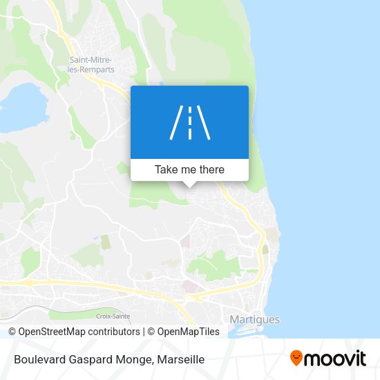 Boulevard Gaspard Monge map