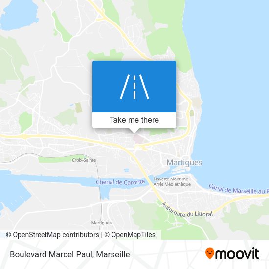 Boulevard Marcel Paul map