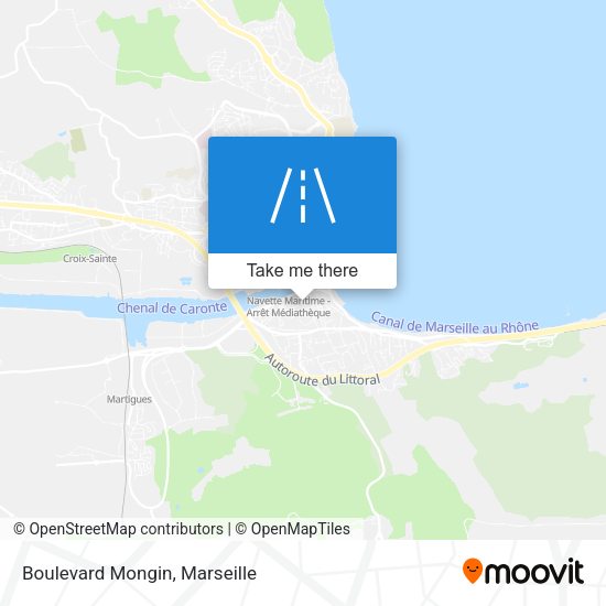 Boulevard Mongin map