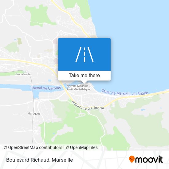 Boulevard Richaud map