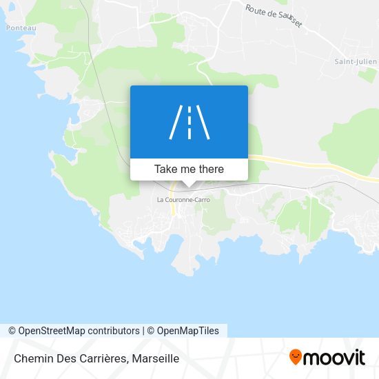 Chemin Des Carrières map