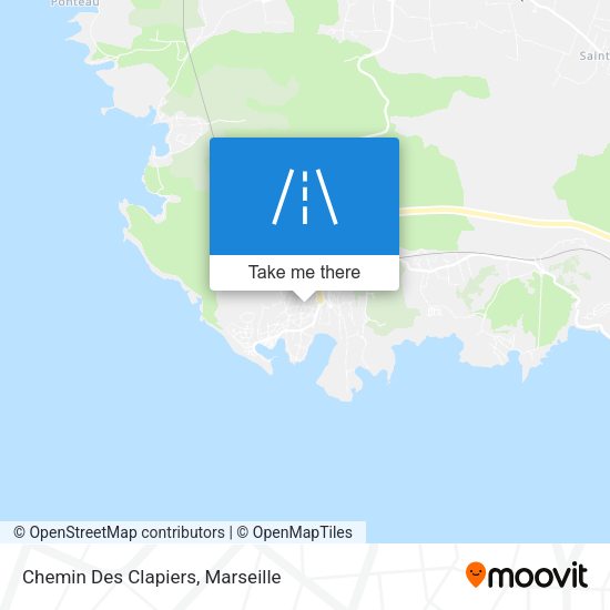 Chemin Des Clapiers map