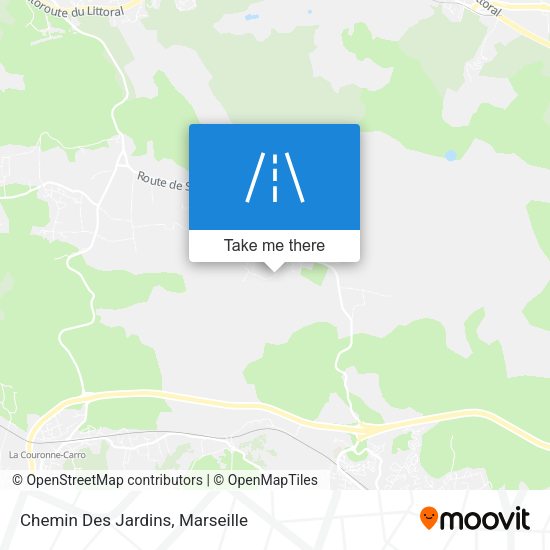 Chemin Des Jardins map