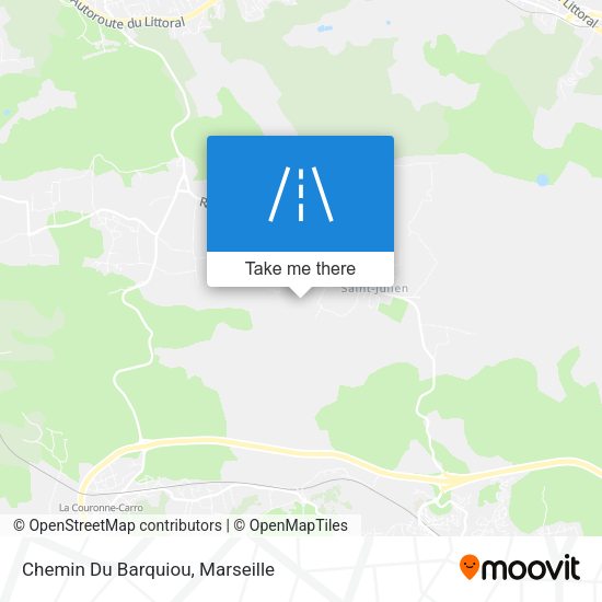 Chemin Du Barquiou map