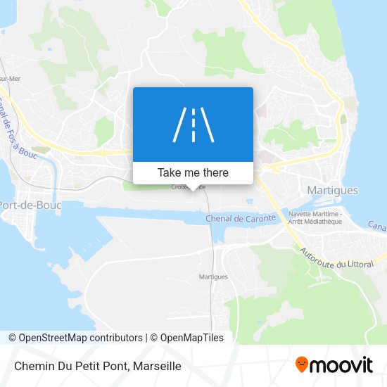 Chemin Du Petit Pont map