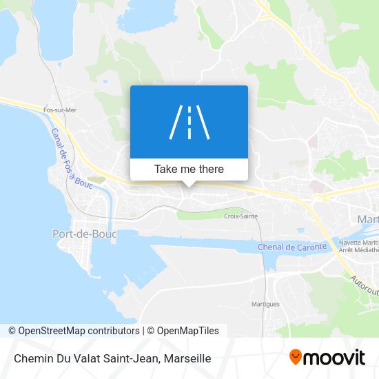 Chemin Du Valat Saint-Jean map
