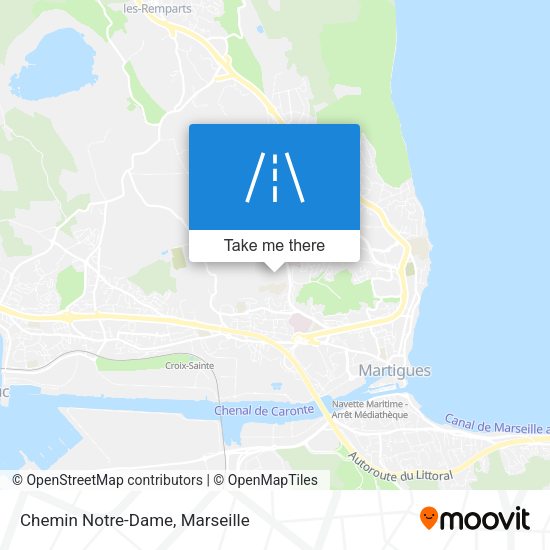 Chemin Notre-Dame map