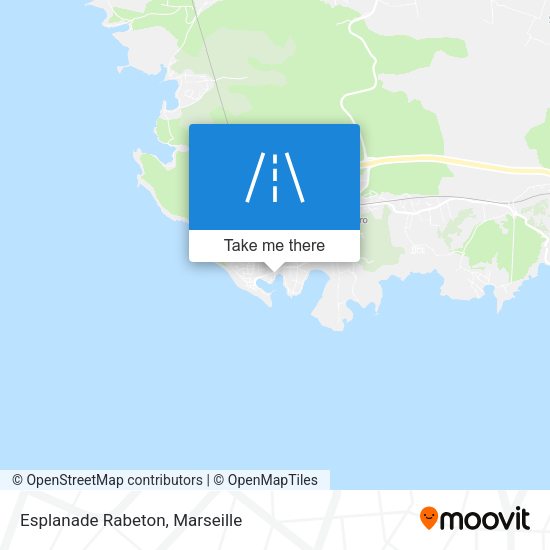 Esplanade Rabeton map