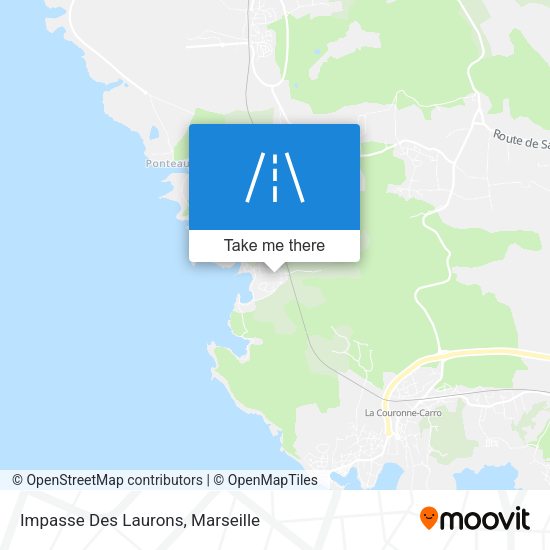 Impasse Des Laurons map