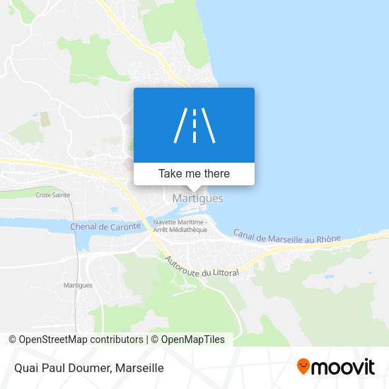Quai Paul Doumer map