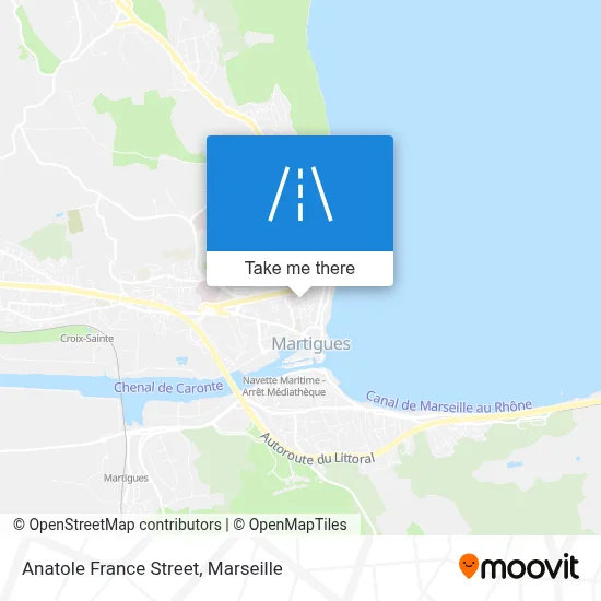 Rue Anatole France map