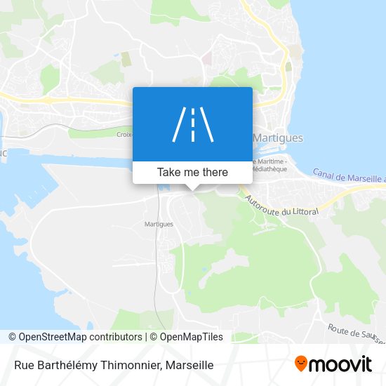 Rue Barthélémy Thimonnier map