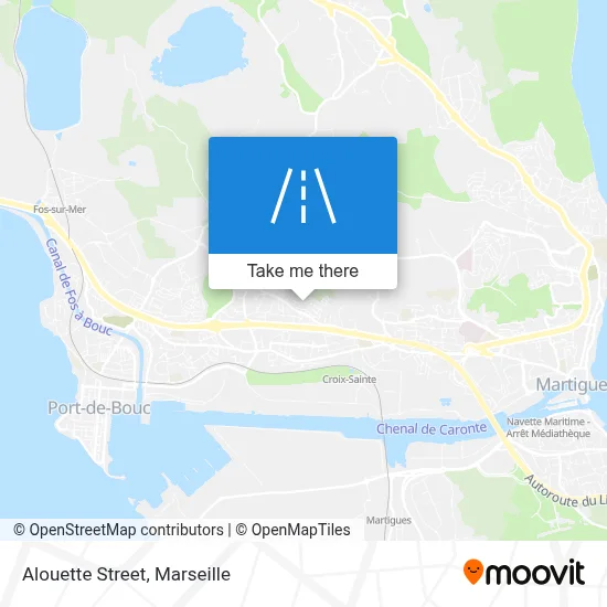 Rue De L'Alouette map