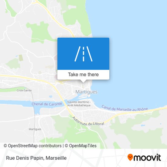 Rue Denis Papin map