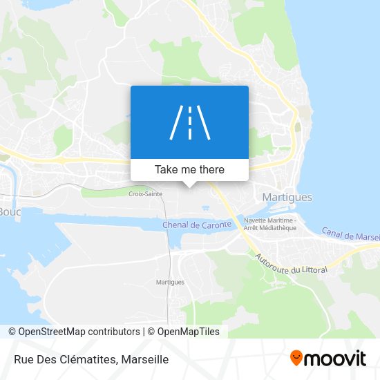 Rue Des Clématites map