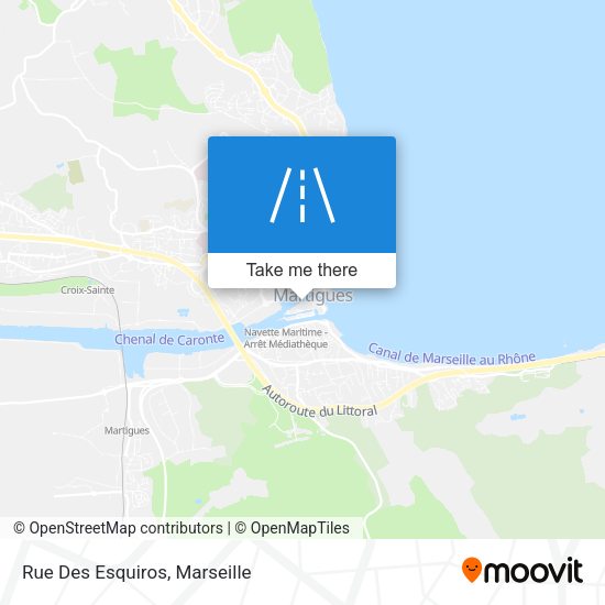 Rue Des Esquiros map