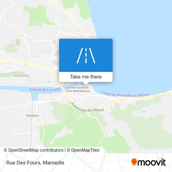 Rue Des Fours map