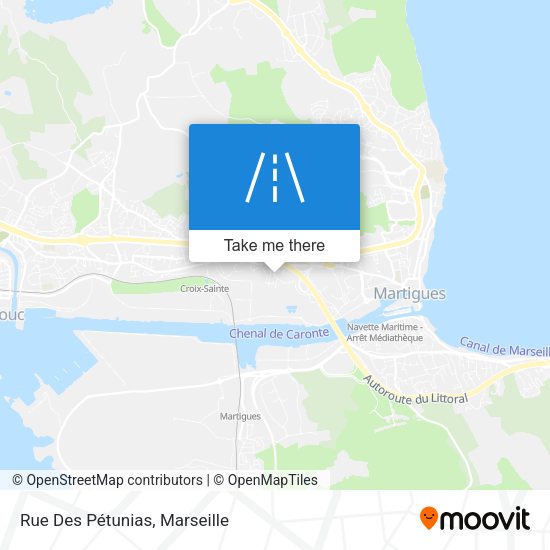 Rue Des Pétunias map
