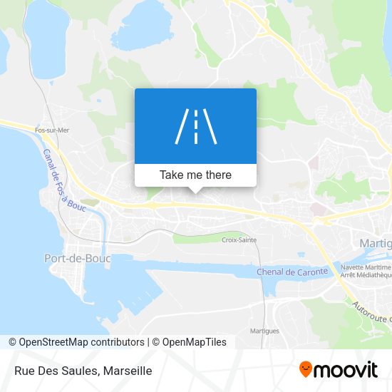 Rue Des Saules map
