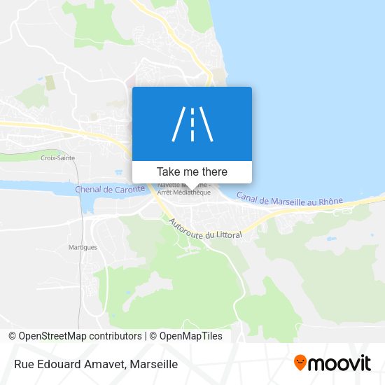 Rue Edouard Amavet map