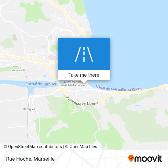 Rue Hoche map