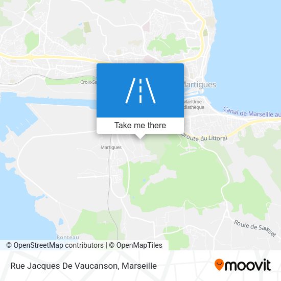 Rue Jacques De Vaucanson map