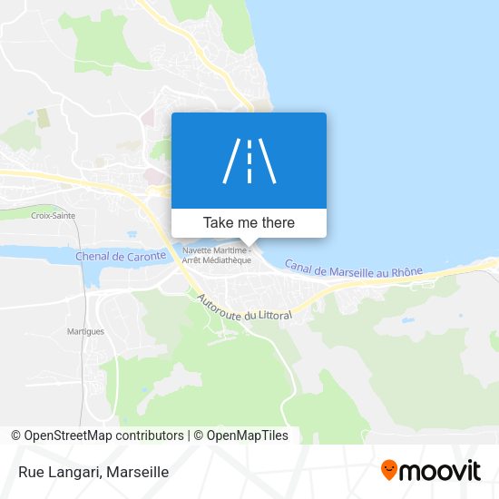 Rue Langari map