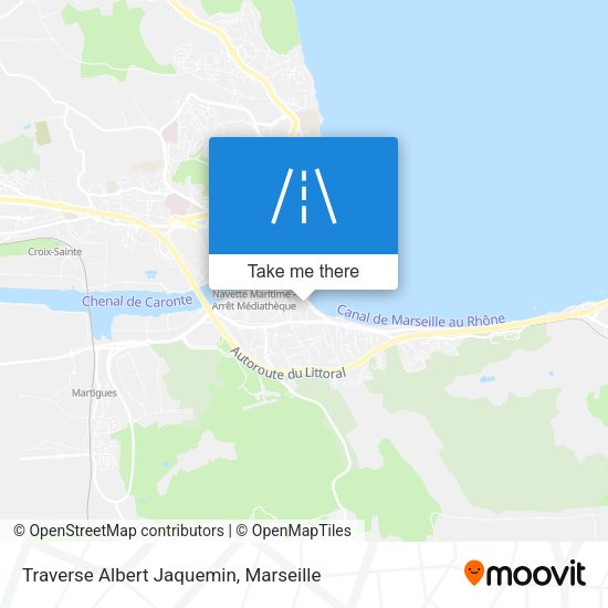 Traverse Albert Jaquemin map