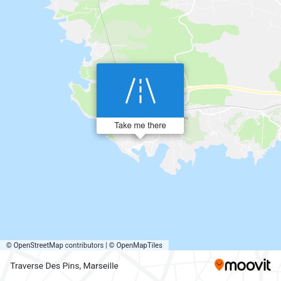 Traverse Des Pins map