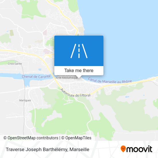Traverse Joseph Barthélémy map