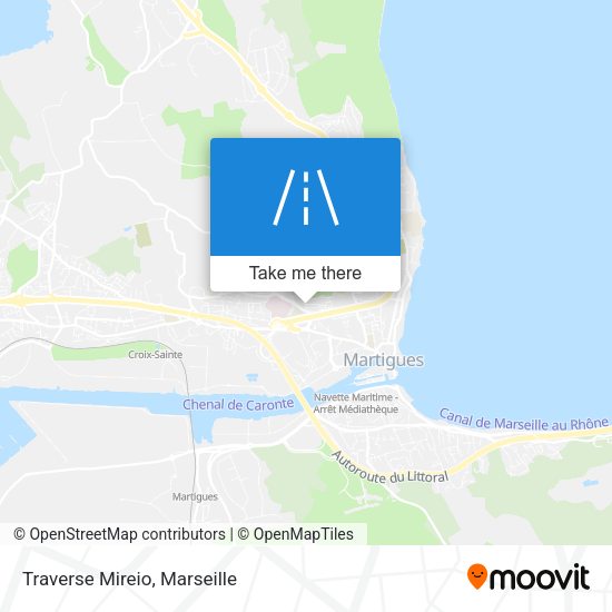 Traverse Mireio map