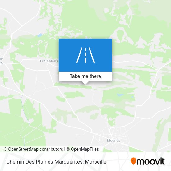Chemin Des Plaines Marguerites map